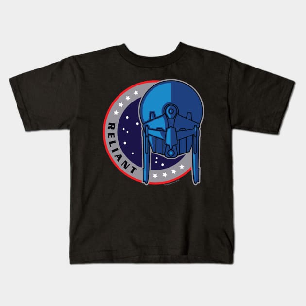 Reliant - themed patch design Kids T-Shirt by Illustratorator